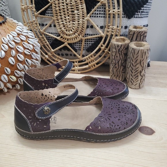 Spring Step Shoes Lartiste Spring Step Kysandra Mary Jane Shoe Flat